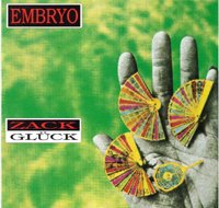 Cover for Embryo · Zack Gluck (CD) (2019)