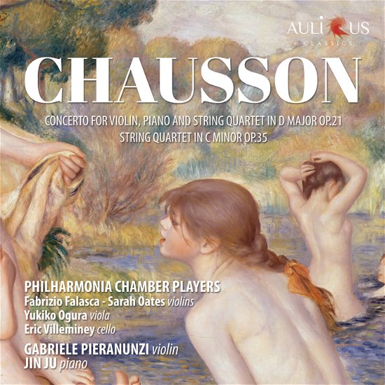 Concerto In D Major Op.21, String Quartet In C Minor Op.35 - E. Chausson - Muzyka - AULICUS CLASSICS - 8058333577821 - 17 stycznia 2020
