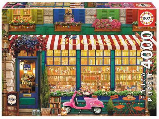 Cover for Vintage Bookshop 4000pc Jigsaw Puzzle (MERCH) (2021)