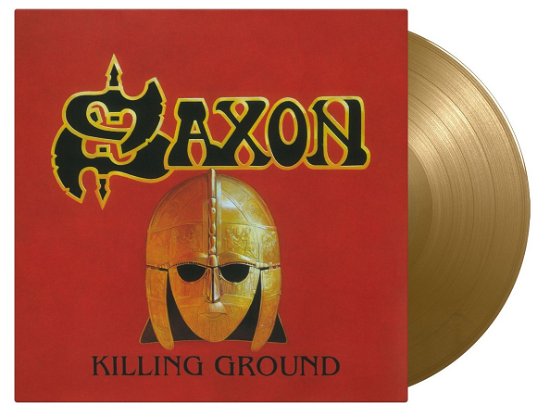 Cover for Saxon · Killing Ground (LP) [Gold Vinyl edition] (2024)