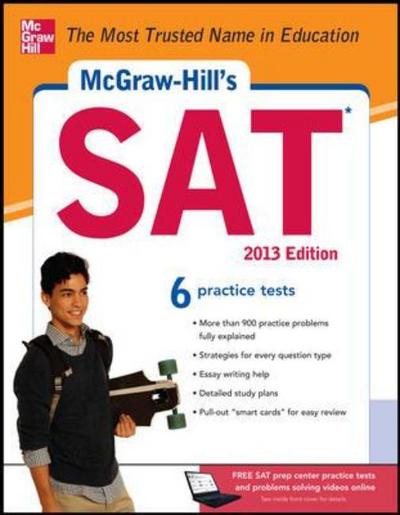 Cover for Christopher Black · McGraw-Hill's SAT, 2013 Edition (Paperback Book) (2012)