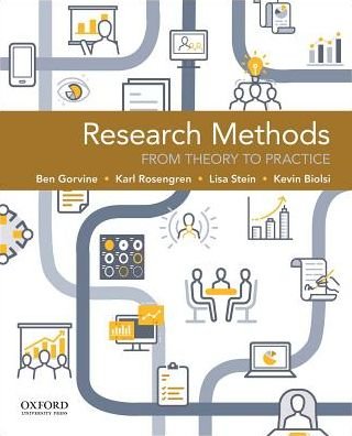Cover for Ben Gorvine · Research Methods From Theory to Practice (Book) (2017)