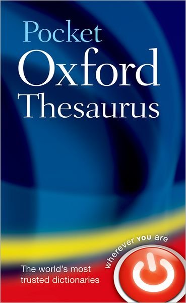 Pocket Oxford Thesaurus - Oxford Languages - Books - Oxford University Press - 9780199534821 - May 8, 2008