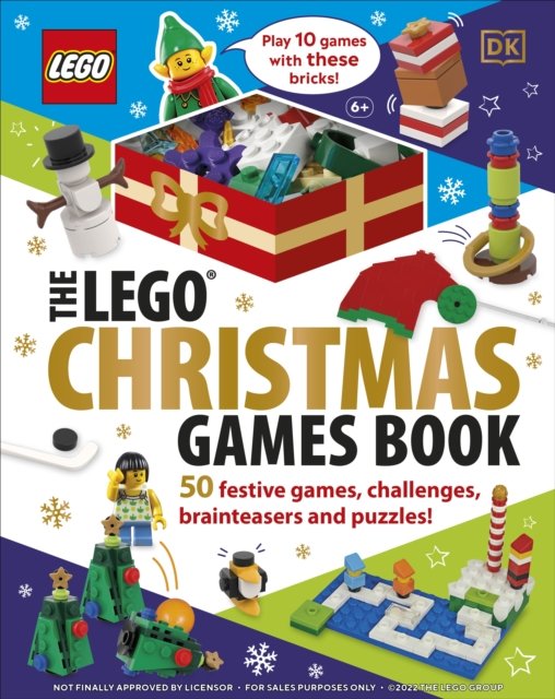 The LEGO Christmas Games Book: 55 Ideas for Festive Games, Challenges, and Puzzles - Dk - Books - Dorling Kindersley Ltd - 9780241608821 - October 5, 2023