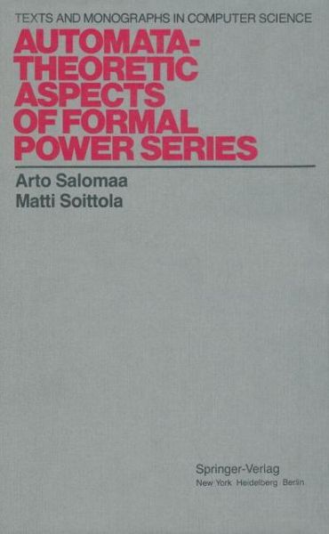 Cover for Salomaa · Automata-Theoretic Aspects of F (Book)