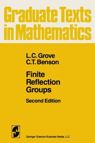 Cover for L.c. Grove · Finite Reflection Groups - Graduate Texts in Mathematics (Gebundenes Buch) [2nd Ed. Corr. 2nd Printing 1996 edition] (1985)