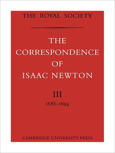 Cover for Isaac Newton · The Correspondence of Isaac Newton - The Correspondence of Isaac Newton 7 Volume Paperback Set (Paperback Book) (2008)