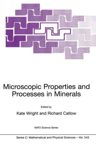 Cover for Kate Wright (Dept. of Earth Sciences, University of Manchester, Uk) · Microscopic Properties and Processes in Minerals - NATO Science Series C (Paperback Book) [Softcover reprint of the original 1st ed. 1999 edition] (1999)