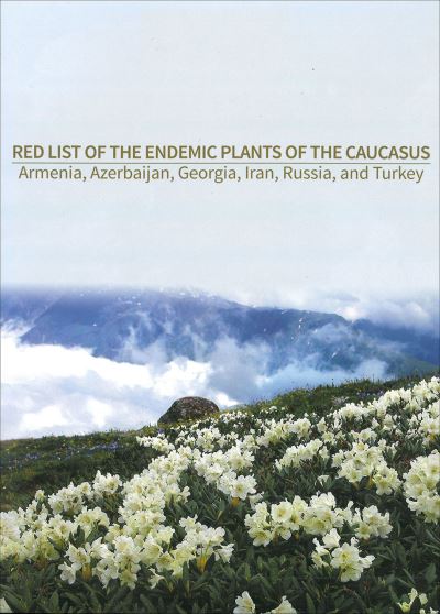 Cover for James Solomon · Red List of the Endemic Plants of the Caucasus (Hardcover Book) (2024)