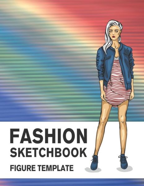 Cover for Lance Derrick · Fashion Sketchbook Figure Template (Paperback Book) (2019)