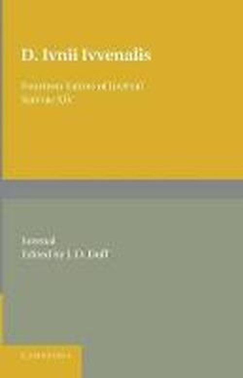 Fourteen Satires of Juvenal - Juvenal - Bøger - Cambridge University Press - 9781107651821 - 1. august 2013