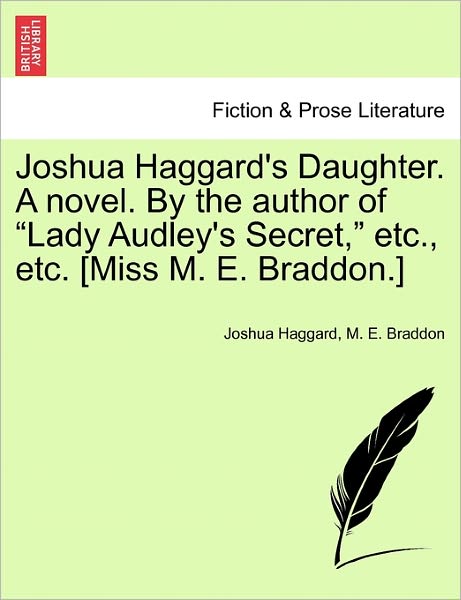 Cover for Joshua Haggard · Joshua Haggard's Daughter. a Novel. by the Author of (Paperback Book) (2011)