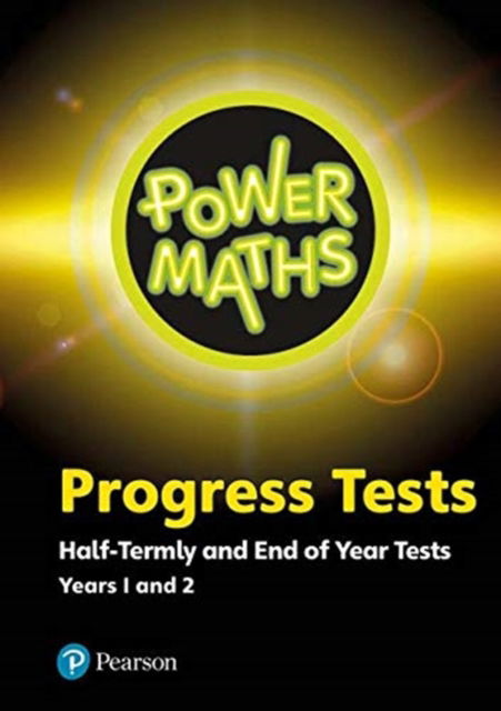 Cover for Power Maths Half termly and End of Year Progress Tests Years 1 and 2 - Power Maths Progress Tests (Spiral Book) (2019)