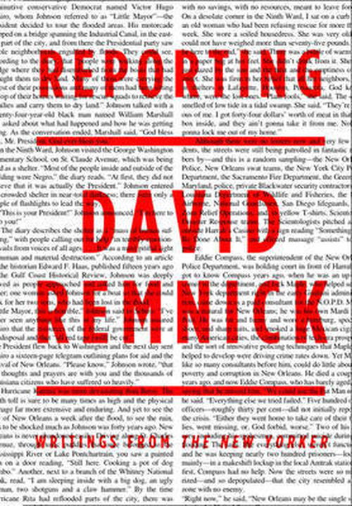 Cover for David Remnick · Reporting: Writings from the New Yorker (Paperback Book) [On Demand edition] (2014)