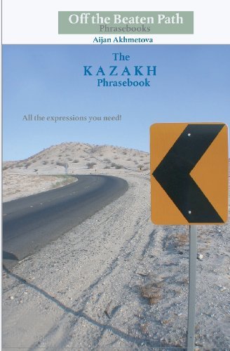 Cover for Aijan Akhmetova · The Kazakh Phrasebook (Taschenbuch) [Kazakh, Bilingual edition] (2010)