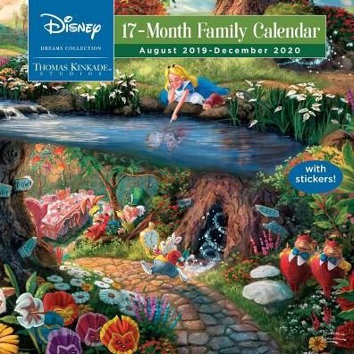 Cover for Thomas Kinkade · Thomas Kinkade Studios: Disney Dreams Collection 2019-2020 Square Family Calendar (Calendar) (2019)
