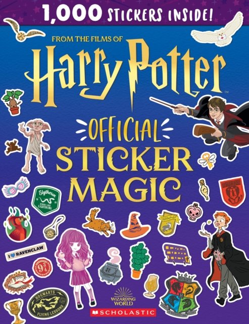 Cover for Scholastic · Harry Potter: Sticker Magic - Harry Potter (Paperback Bog) (2024)