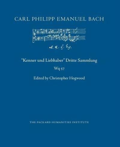 Cover for Carl Philipp Emanuel Bach · Kenner Und Liebhaber Dritte Sammlung (Pocketbok) (2018)