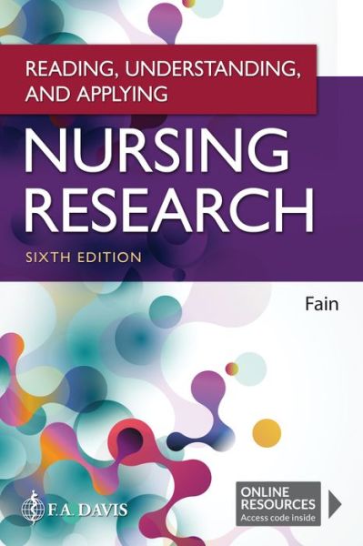 Cover for James A. Fain · Reading, Understanding, and Applying Nursing Research (Paperback Book) [6 Revised edition] (2020)