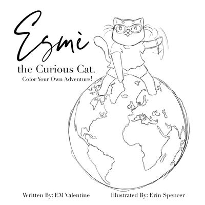 Cover for Em Valentine · Esme the Curious Cat (Paperback Book) (2019)