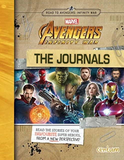 Cover for Centum Books Ltd · Avengers Infinity War - The Journals (Hardcover Book) (2018)