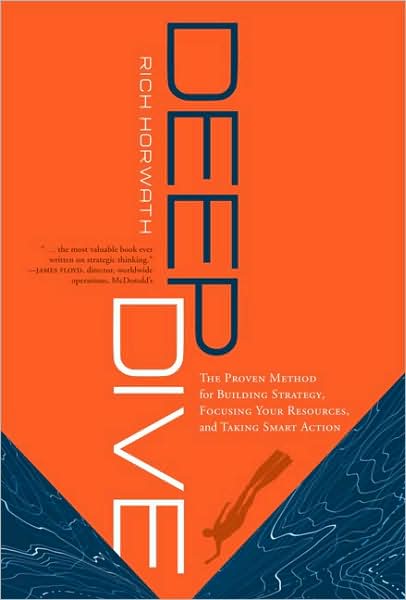 Cover for Rich Horwath · Deep Dive: The Proven Method for Building Strategy, Focusing Your Resources &amp; Taking Smart Action (Pocketbok) (2009)