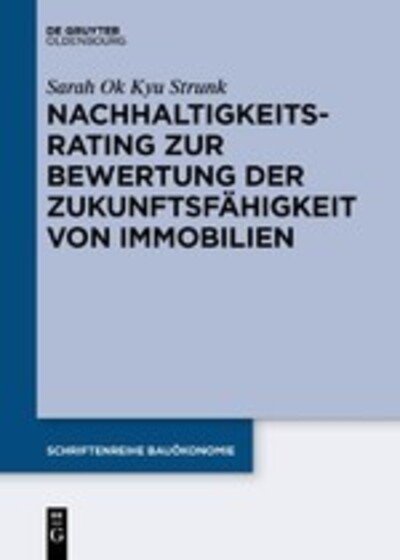 Cover for Strunk · Nachhaltigkeitsrating zur Bewert (Book) (2017)