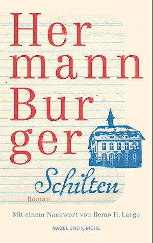 Cover for Hermann Burger · Schilten (Book) (2024)