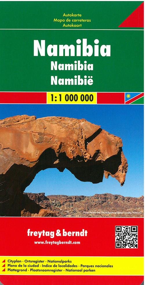 Namibia Road Map 1:1 000 000 - Freytag & Berndt - Bøger - Freytag-Berndt - 9783707912821 - 1. august 2018