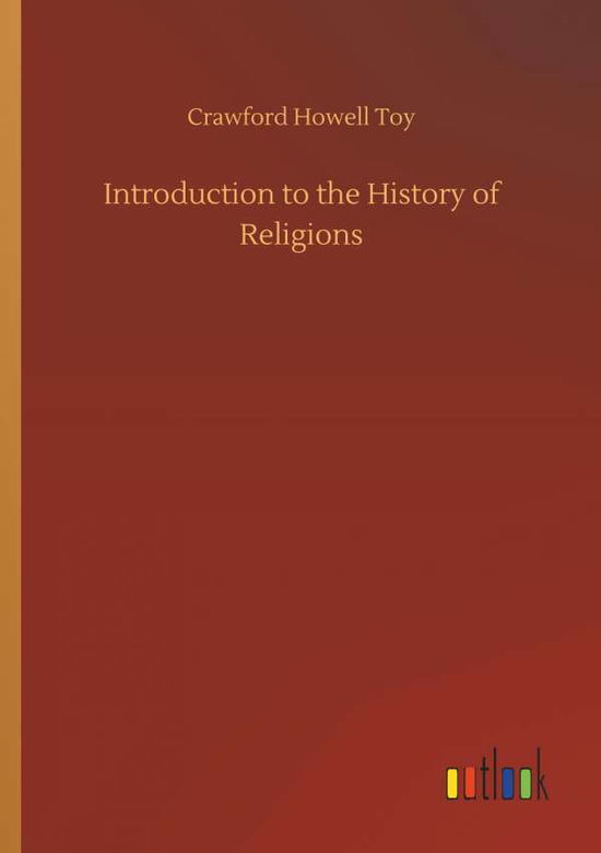 Cover for Toy · Introduction to the History of Reli (Book) (2018)