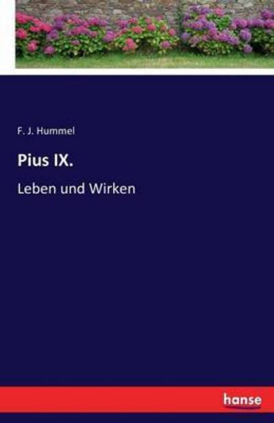 Cover for Hummel · Pius IX. (Bok) (2016)