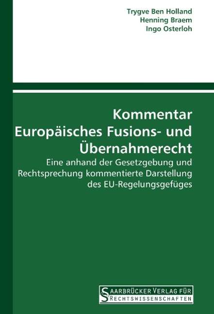 Kommentar Europäisches Fusions- - Holland - Bücher -  - 9783861940821 - 