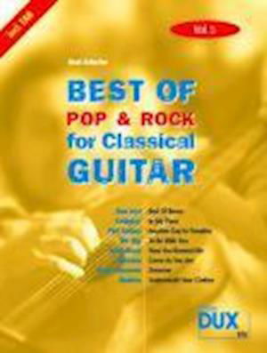 Cover for Beat Scherler · Best of Pop &amp; Rock for Classical Guitar Vol. 5 (Book) (2003)