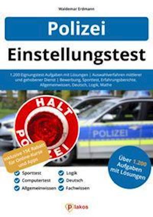 Cover for Waldemar Erdmann · Einstellungstest Polizei (Taschenbuch) (2021)