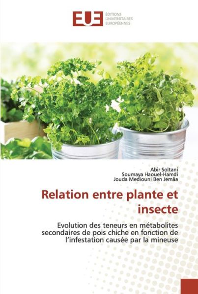 Cover for Abir Soltani · Relation entre plante et insecte (Paperback Book) (2022)