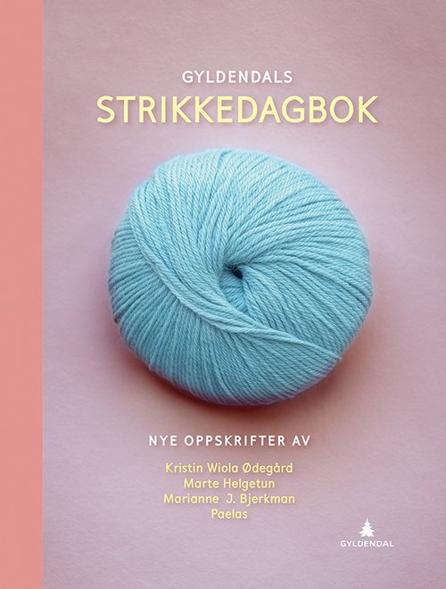 Cover for Gyldendal · Gyldendals strikkedagbok (Book) (2016)