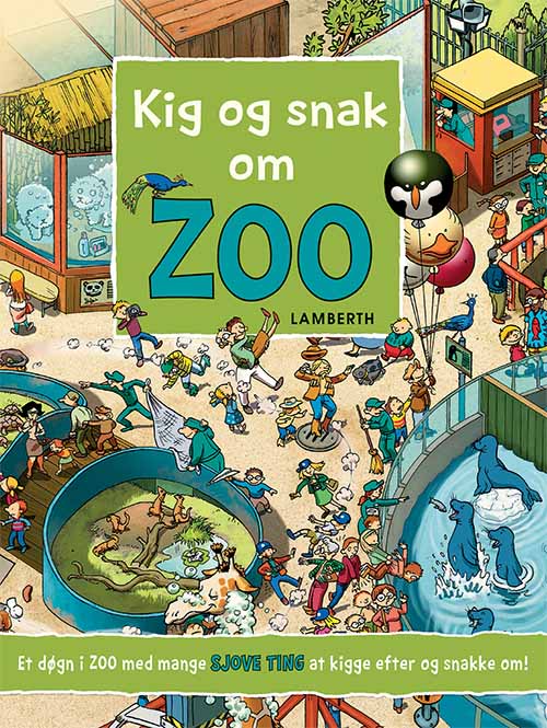 Cover for Lena Lamberth · Kig og snak: Kig og snak om Zoo (Cardboard Book) [1.º edición] (2022)