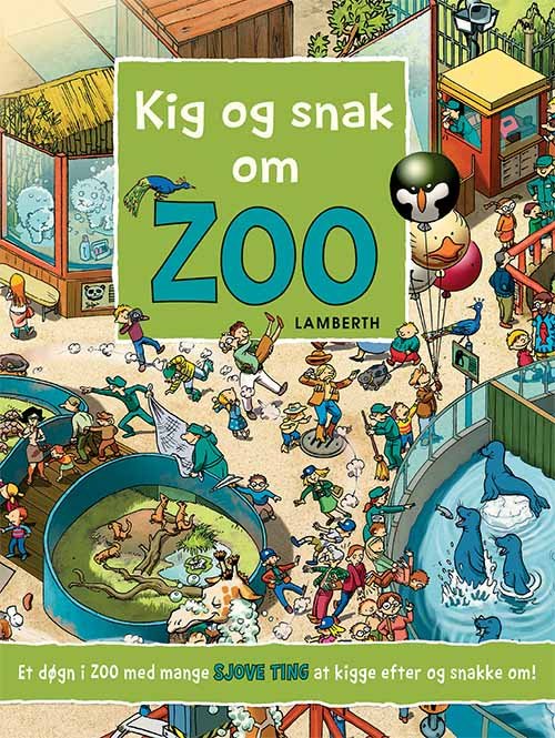 Cover for Lena Lamberth · Kig og snak: Kig og snak om Zoo (Kartonbuch) [1. Ausgabe] (2022)