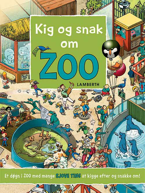 Cover for Lena Lamberth · Kig og snak: Kig og snak om Zoo (Papbog) [1. udgave] (2022)