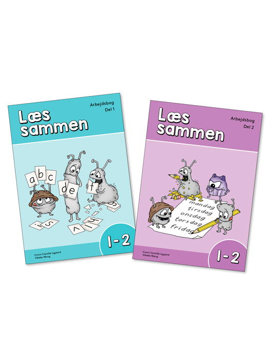 Conni Camille Isgaard · Læs sammen 1-2 – Arbejdsbog del 1 og Arbejdsbog del 2 (Bound Book) [1st edition] (2024)