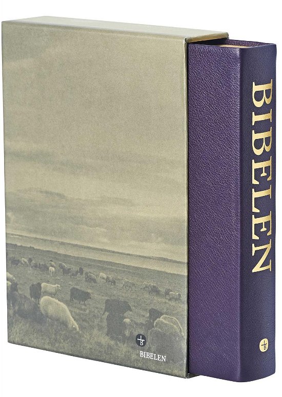 Cover for Bibelen med Det Gamle Testamentes apokryfe bøger - stort format (Läderbok) [1:a utgåva] [Skindindbundet] (2014)