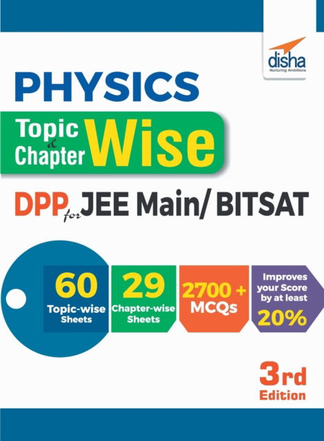 Cover for Disha Experts · Physics Topic-wise &amp; Chapter-wise Daily Practice Problem (DPP) Sheets for JEE Main/ BITSAT - 3rd Edition (Paperback Book) (2017)