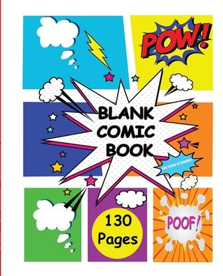 Cover for Yess Notebooks · Blank Comic Book (Paperback Book) (2020)