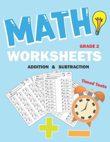 Cover for Med Publishing · Math worksheets 2nd grade (Pocketbok) (2020)