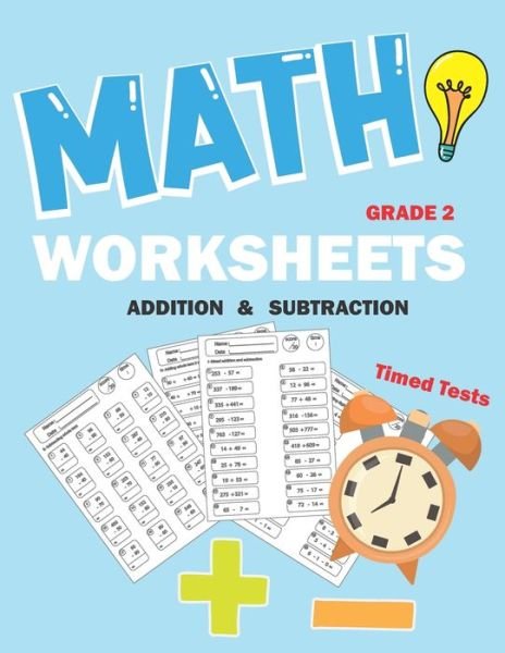 Cover for Med Publishing · Math worksheets 2nd grade (Paperback Book) (2020)