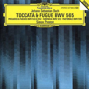 Bach: Toccata & Fugue Bwv 565 - Preston Simon - Music - POL - 0028942766822 - December 21, 2001