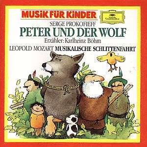 Cover for Karlheinz BÖhm · Peter Und Der Wolf (CD) (1989)