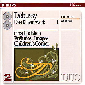 Cover for Haas Werner · Debussy: Complete Piano Music (CD) (2001)