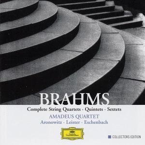 Cover for Amadeus Quartet · Brahms / Complete String Quartets (CD) [Collector's edition] [Box set] (2003)