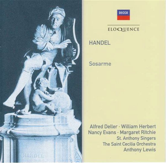 Cover for Alfred Deller / William Herbert / St. Anthony Singers / a Lewis · Handel: Sosarme (CD) (2019)